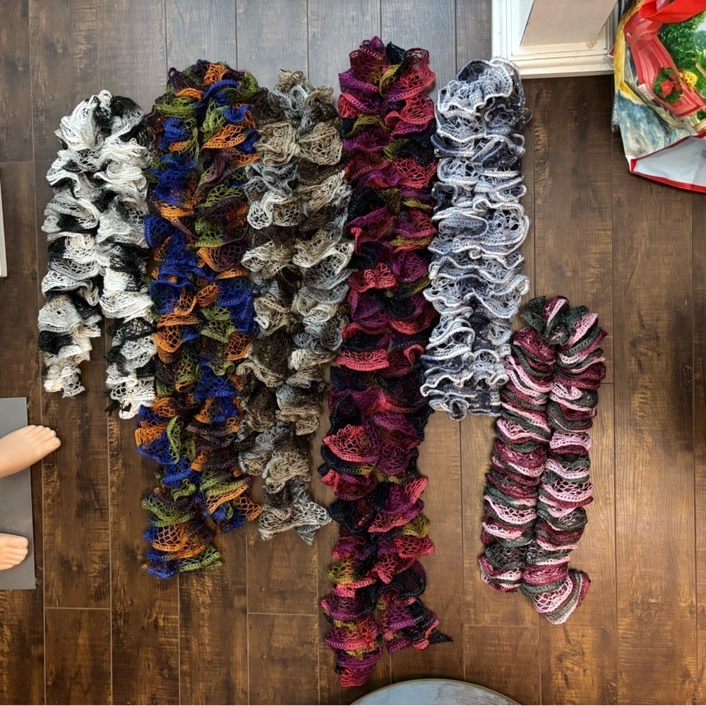 Lot of 6 Women’s Scarf Used